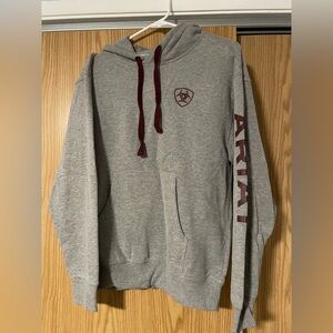 Men’s Ariat logo hoodie